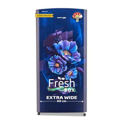 Voltas Beko, A Tata Product 183 L 4 Star Single Door Direct Cool Refrigerator (RDC215B / W0BBR0M0000GO, Bonita Blue)