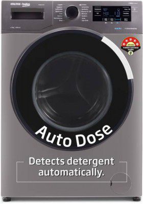 Voltas Beko by A Tata Product 8 kg Fully Automatic Front Load Washing Machine, Black (WFL8014VTAP)