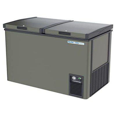 Voltas CVF320DD P/CVF320DA4-P-PL Double Door Deep Freezer cum chiller - 320 Liters