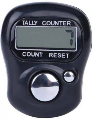 VOLTegIC ™ Electronic LCD Tasbih Finger Tally Counter (Black Pack of 1)