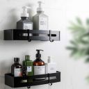 Voltonix Corner Shelf/Rack for Bathroom Without Drill Wall Aluminium Self Adhesive Bathroom Shelf...