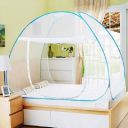 VONITY Cotton Adults Washable Mosquito Net for Double Bed, - MultiColour Mosquito Net  (Multicolor, Tent)...