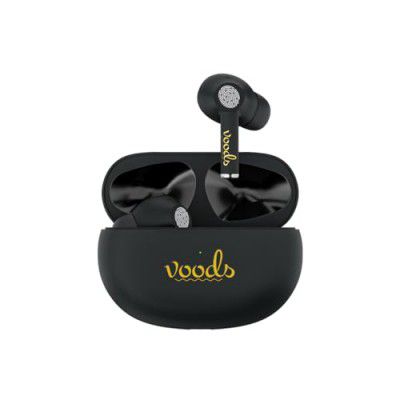 Voods Airbuds Pro Truly Wireless Bluetooth Ear Buds (Black)