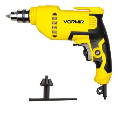 VORMIR Electric Drill, 400W, 2800 RPM, 10mm Chuck, Variable Speed, Forward/Reverse for Wood & Metal - 6 months warranty