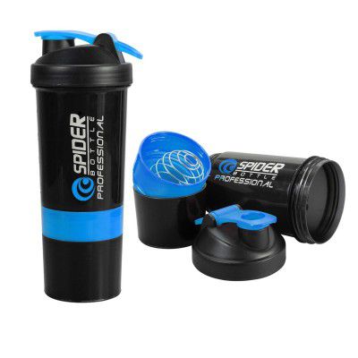 Voyageur Spider Professional Printed Gym & Sports Essentials Sipper Bottle - 600 m