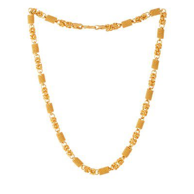 Voylla Designer Gold Plated Link Chain