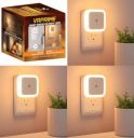 VR PRIME 3pc Night Lamp Sensor Light for Bedroom Bed Side Home (Pack of 3)...