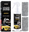 VRPRIME Diy Quick Ceramic Coating For Car|Car Polish&Scratch Protector Spray | (250Ml,2 X Microfiber Cloth)...
