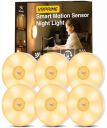 VRPRIME Rechargeable Motion Sensor Light for Home...
