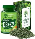 Vruksha Vitals Vit D3 & K2 100% RDA = 240 Tablets...