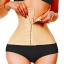 VRuzina Women's Skin Nylon Spandex Slim Body Shaper Corset Modeling Strap Waist Trainer Corrective Underwear Tummy Control Belt Abdomen Trimmer for Girls...
