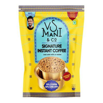 VS Mani & Co Signature Instant Coffee Powder - Pack of 1 (100 gm) Makes 60 Cups