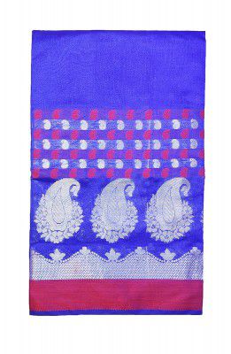 VSSarees Women's Banarasi Pure Pattu Cotton Sarees With Blouse