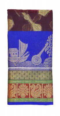 VSSarees Women's Banarasi Pure Pattu Sarees With Blouse