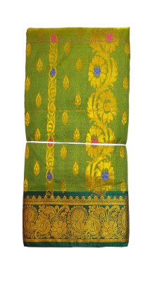 VSSarees Women's Kanchipuram Art Silk Saree with Blouse