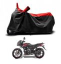 vstargallery Bajaj Pulsar 150-180-125-Ns-125,160 New Bs6 Bike Cover With Water-Resistant And Dust-Proof Premium Polyester Fabric For All Models (Red Stripe)...
