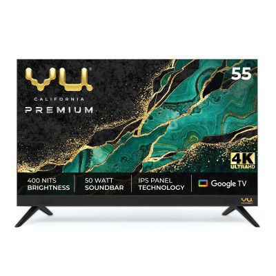 Vu 55" Premium Series 4K Ultra HD Smart LED Google TV 55CA