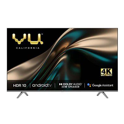 Vu 164 cm (65 inches) Premium 4K Series Smart Android LED TV 65PM