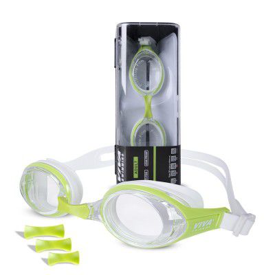 VViva Swimming Pearl Swim Goggle Wide View Anti-Fog UV Protection