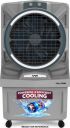 VW 125 L Desert Air Cooler With Bacteria Free Cooling Pad Technology (Grey, Ultra cool 125L)...