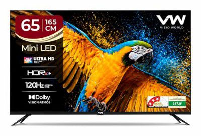 VW (65") 4K Ultra HD QLED Smart Mini LED Google TV VW65MINIQ1
