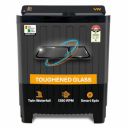 [2025 Model] VW 8.5 kg 5 Star Storm Wash with Semi Automatic Top Load Washing Machine StormWash0085G (Black)...