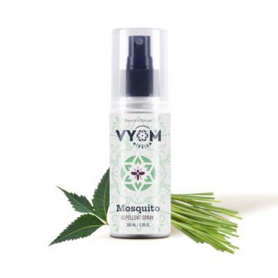Vyom India Mosquito Repellent Spray, 100% Natural Deet Free Mosquito 