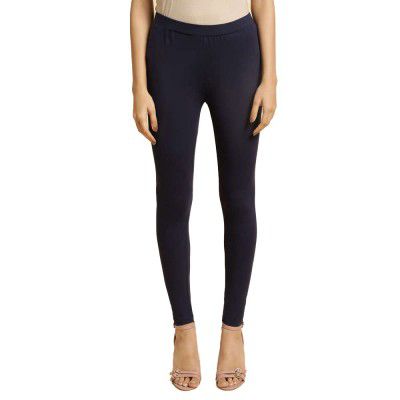 W for Woman Women Coral Cotton Jersey Regular Fit Tights