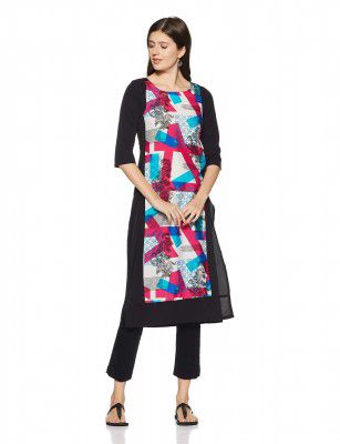 W for Woman Women's Satin Kurta