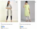 W Women's Kurtas Up to 86% off...