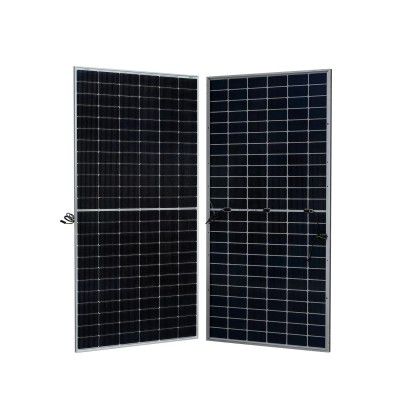 WAAREE II 615 Watt N-Type TOPcon Dual Glass Bifacial Solar Panel II Pack of 2