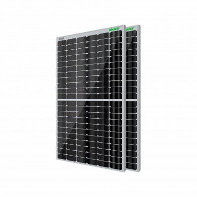 WAAREE Solar Panel 545 Watt (Pack of 2) Halfcut 24 Volts 144 Cells Dual Glass Mono Perc Bifacial Solar Panels (Bi-55-545 Pack of 2, 545 X 2)
