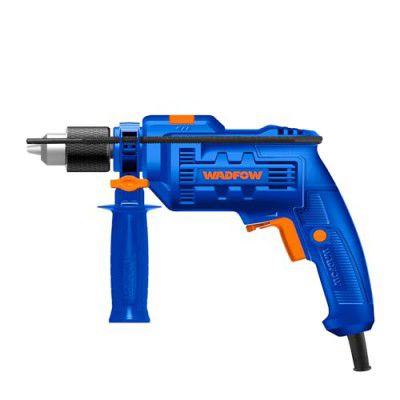 WADFOW Impact Drill, 650W, 3000RPM, Variable Speed, Powerful motor, Side Handle, Depth Gauge,Forward Reverse