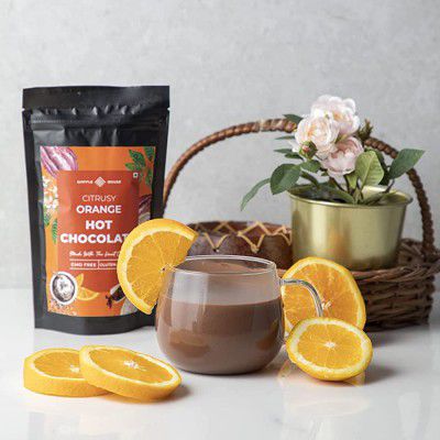 Waffle House Orange Hot Chocolate 150 GMS | 5 Cups