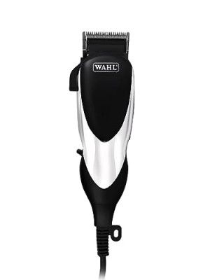 Wahl Male Taper Basic Chrome Electric Hair Clipper 79801-124 Chrome and Black