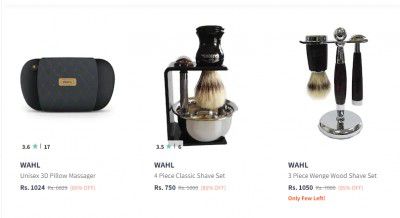 Wahl Personal Care Appliances at 85% off