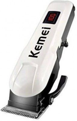 WAIKIL 809- rechargeable trimmer hair cliping Trimmer 240 min Runtime 2 Length Settings (White)