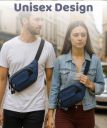 Waist Bag for man, Durable Fanny Bag for Travel, Running, Hiking...
