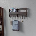 Wakefit Cappa Sheesham Wood Wall Shelf ...