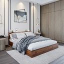 Wakefit Cosmo Minimal Queen Size Engineered Wood Bed...