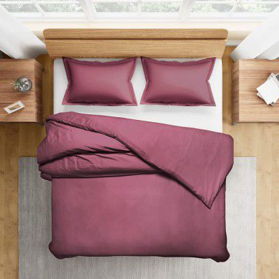 Wakefit Microfibre Duvet Cover with 1 Pillow Cover (229 cm x 152 cm)