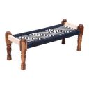 Wakefit Mohair Sheesham Wood 2 Seater Charpai...
