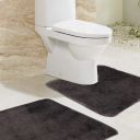 Wakefit Plume Microfibre Anti-Slip Toilet Mat (2 Piece)...