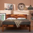 Wakefit Queen Size Andromeda Sheesham Wood Bed Without Storage...