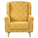 Wakefit Tropical Wing Chair Printed Fabric Paula...