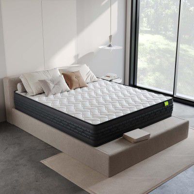 Wakeup India | Riserox Mattress | Luxe Comfort Pocket Spring | 10 Years Warranty 