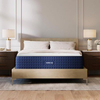 Wakeup India Virasat Dual Comfort Foam Mattress with Body Zone Technology King Size (72x72x5 inch) in a Box,Meduim Firm, Low Motion Transfer Supports for Any Sleep Position