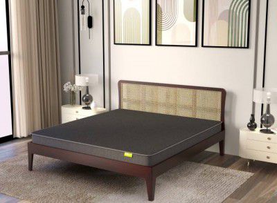 Wakeup India Virasat High Resillence Foam Mattress 4 inch Double High Resilience (HR) Foam Mattress  (L x W: 72 inch x 48 inch)