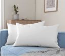 Wakewell Pillow, Set/Pack of 2 Microfibre Pillows, 61 x 41 cm, White (2 Pillows)...