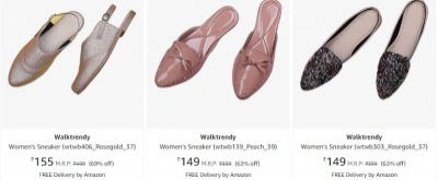 Walktrendy Footwear Flat @ ₹136